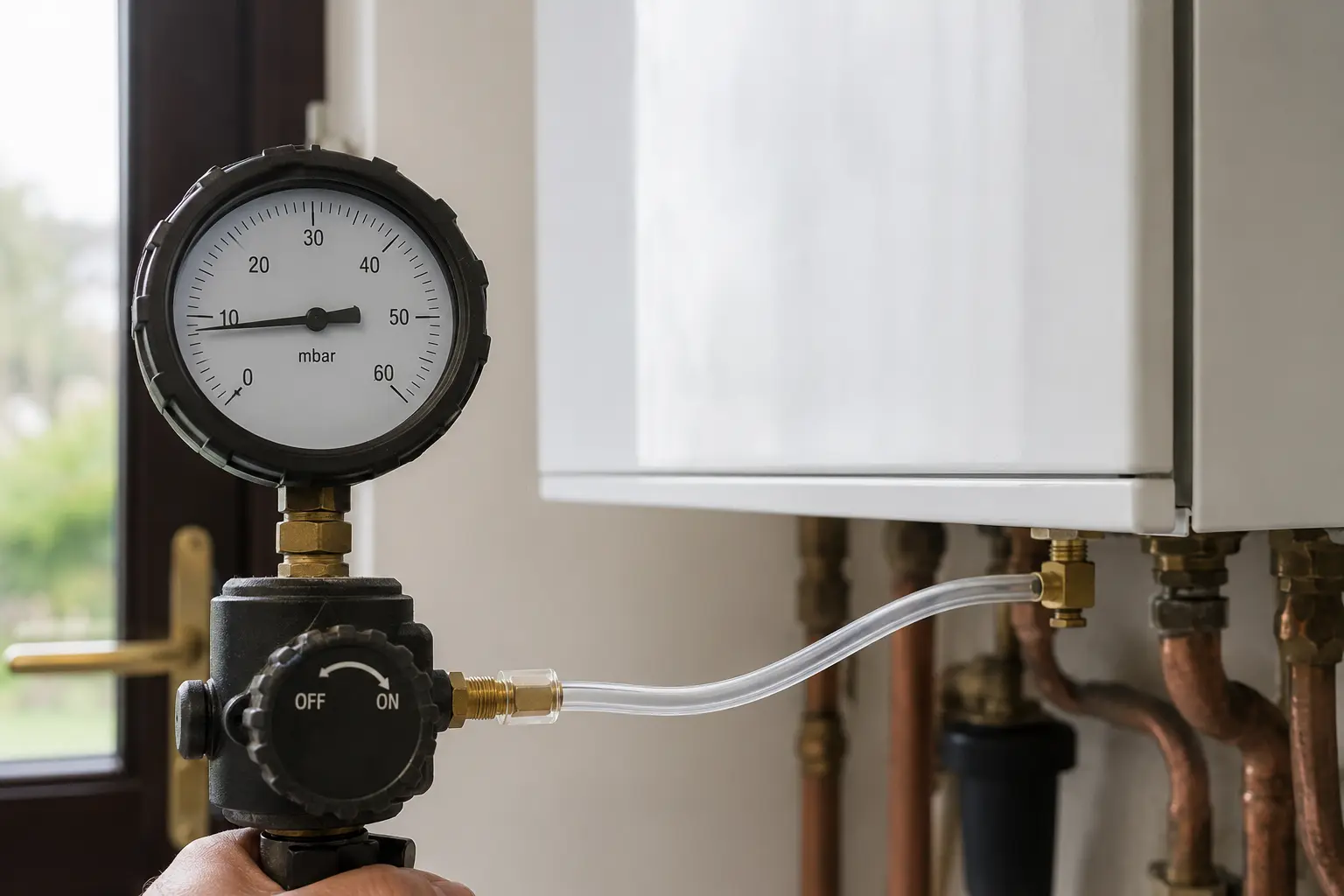 Heating system work under way at a home in Clare
