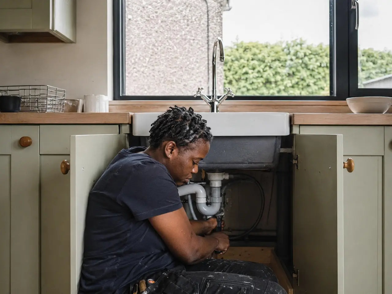 Burst pipe repair in Cavan