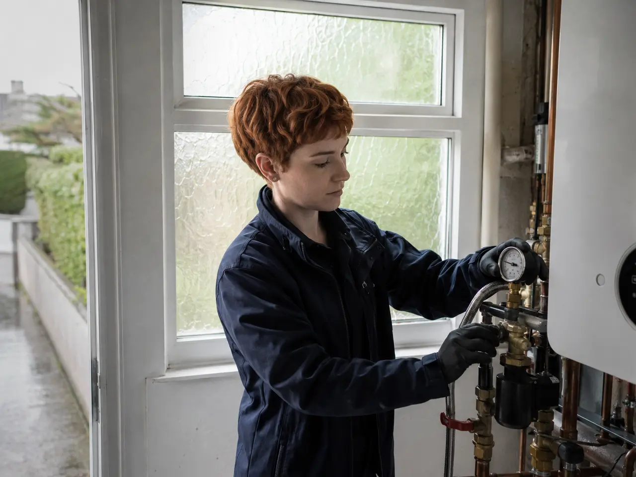 Plumber at work in Monaghan