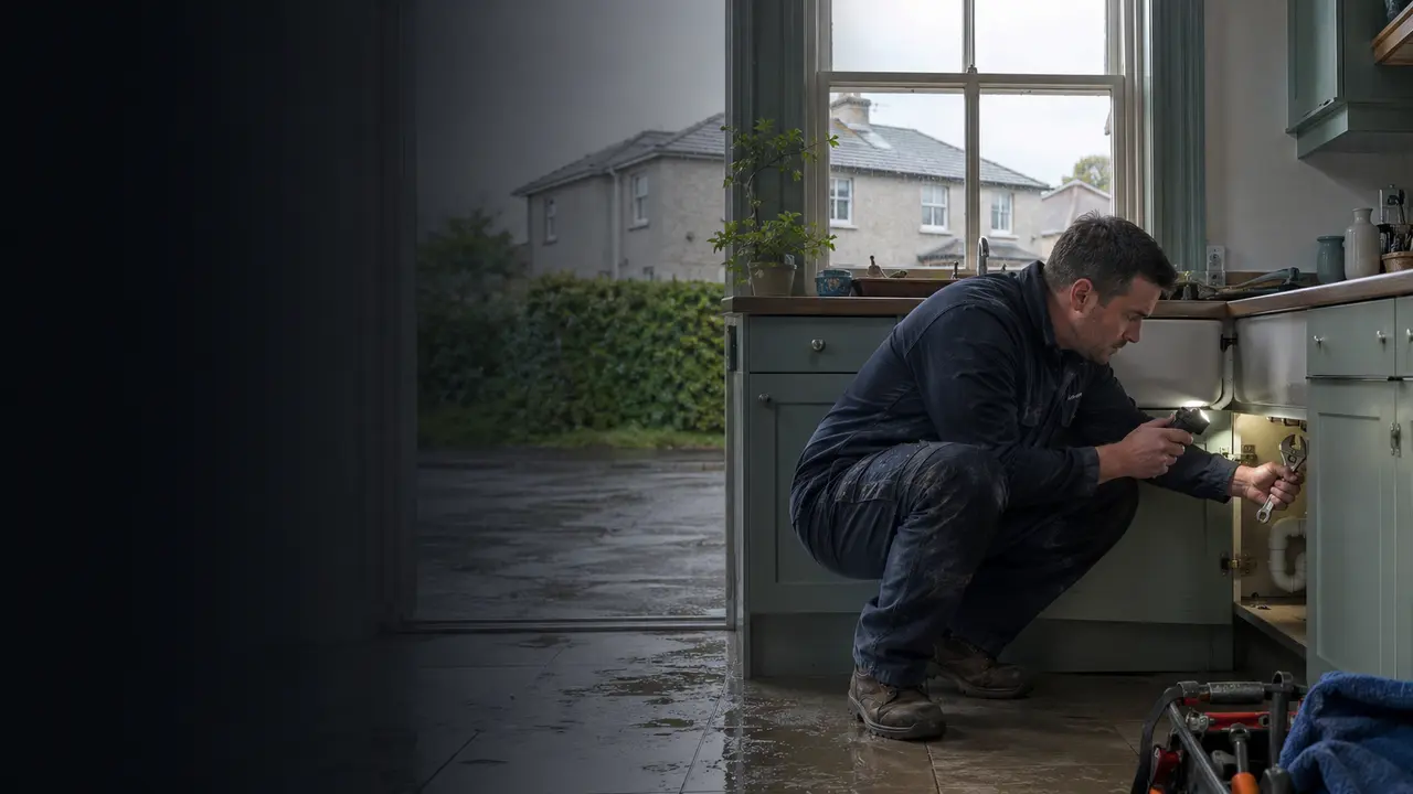 Emergency plumber ready to respond