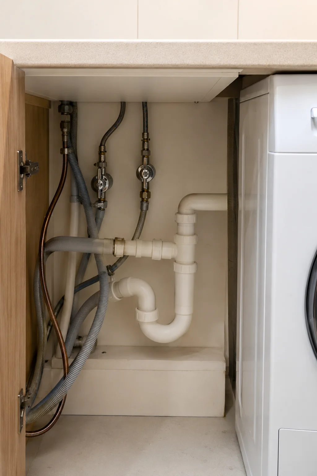 New kitchen sink and mixer tap fitted in an Irish kitchen