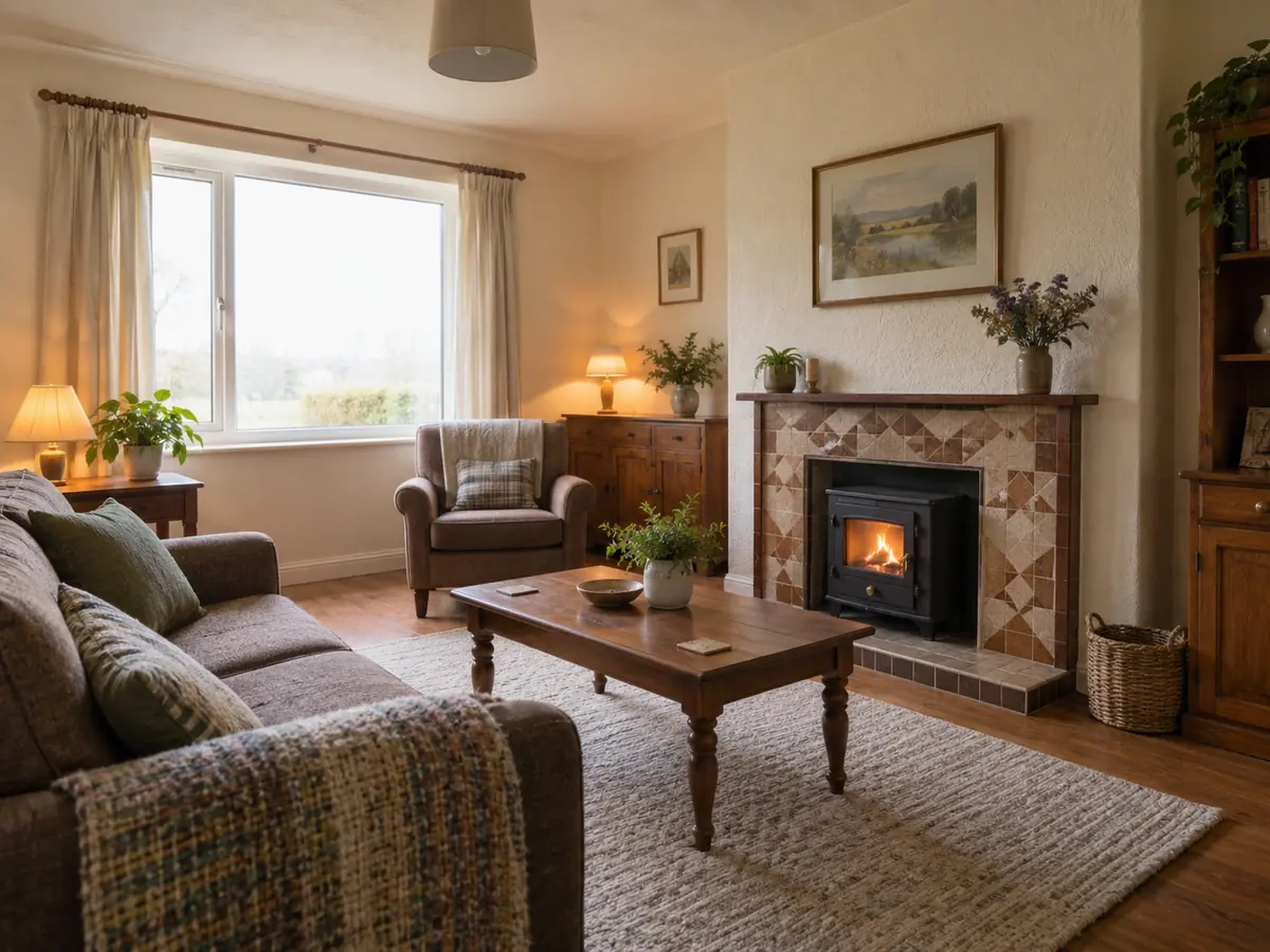 Interior of a home in Co. Cavan, Ireland