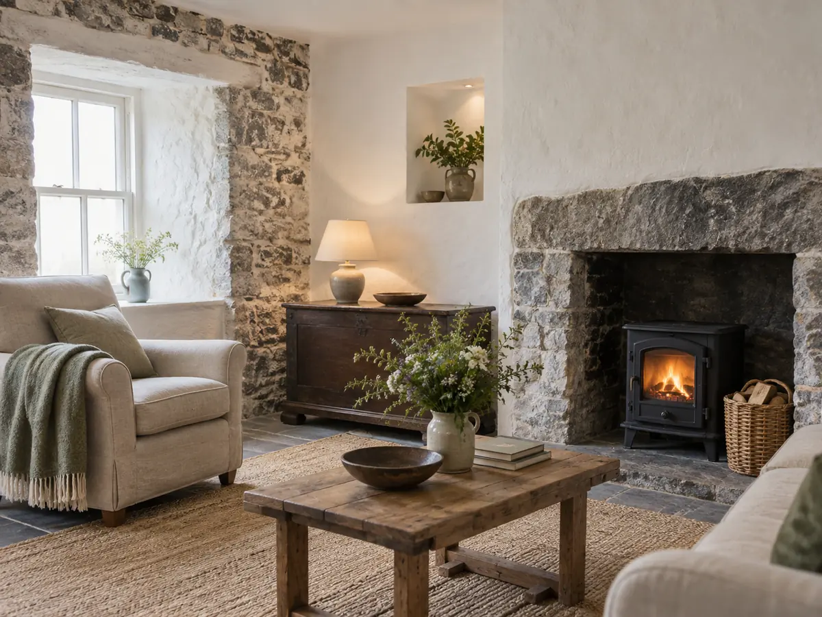 Interior of a home in Co. Clare, Ireland