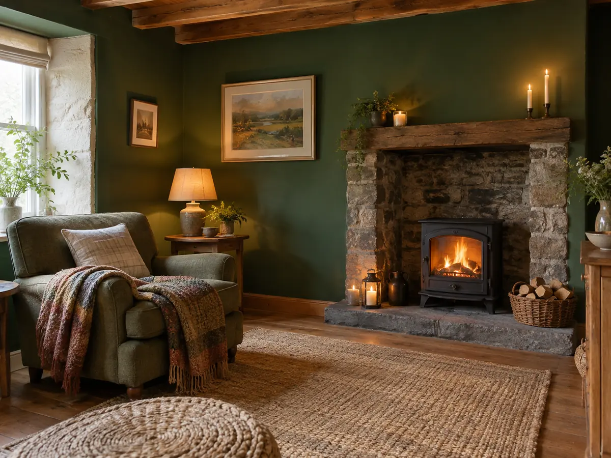 Interior of a home in Co. Leitrim, Ireland