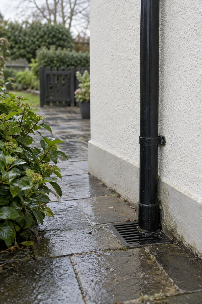 A drain unblocking in an Irish home