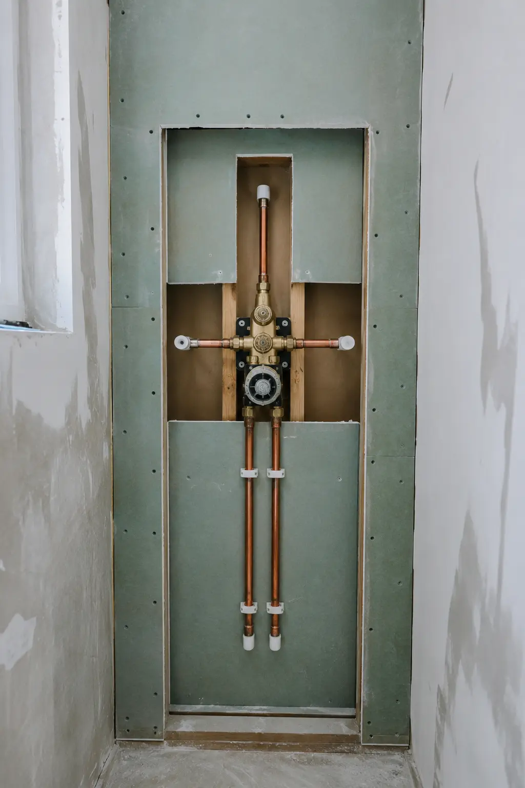 Boiler and heating installation detail